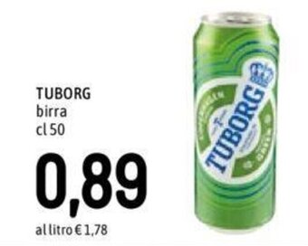 Famila TUBORG birra cl 50 offerta