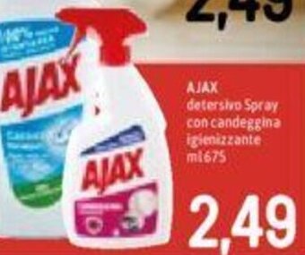 Famila AJAX detersivo Spray con candeggina igienizzante ml 675 offerta