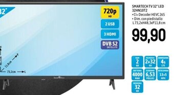 Famila SMARTECH TV 32" LED 32HN10T2 offerta