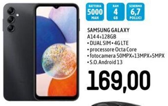 Famila SAMSUNG GALAXY A144+128GB offerta