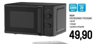 Famila NGM MICROONDE FM20GBK offerta