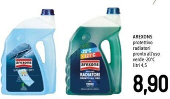 Famila AREXONS protettivo radiatori pronto all'uso verde-20°C litri 4,5 offerta