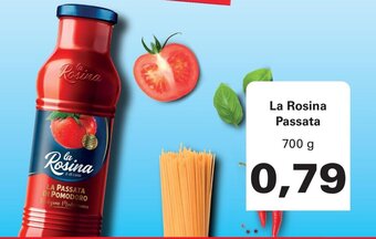 Alvama La Rosina Passata 700 g offerta