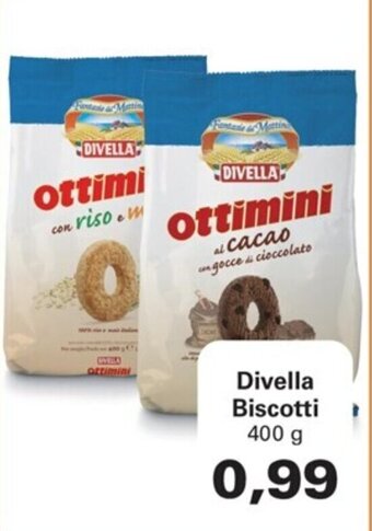 Alvama Divella Biscotti 400 g offerta