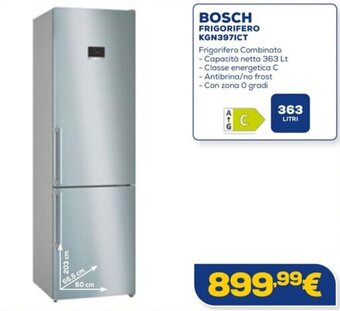 Euronics BOSCH FRIGORIFERO KGN397ICT offerta