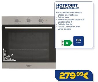 Euronics HOTPOINT FORNO FA2530HIX offerta