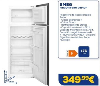 Euronics SMEG FRIGORIFERO D8140F offerta