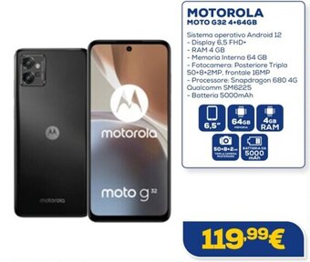 Euronics MOTOROLA MOTO G32 4+64GB offerta