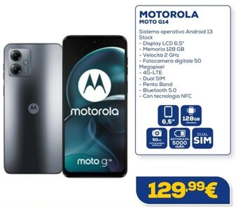 Euronics MOTOROLA MOTO G14 offerta