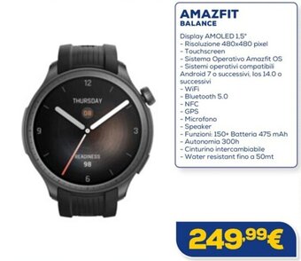 Euronics AMAZFIT BALANCE offerta