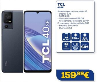 Euronics TCL 40 SE offerta