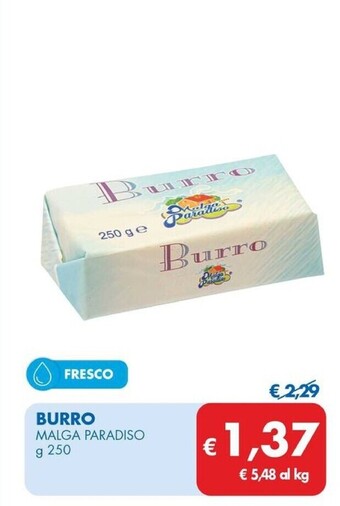 MD Discount Malga paradiso burro offerta