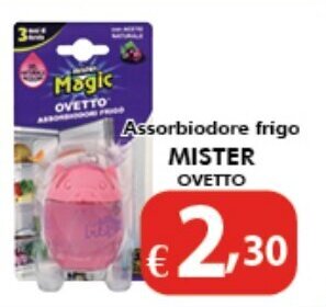 Assorbiodore frigo MISTER OVETTO