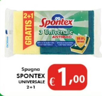 Bernava Spugna SPONTEX UNIVERSALE 2+1 offerta