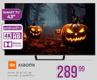 Portobello XIAOMI Smart TV A2 43" 4K Ultra HD, ELA4817EU offerta