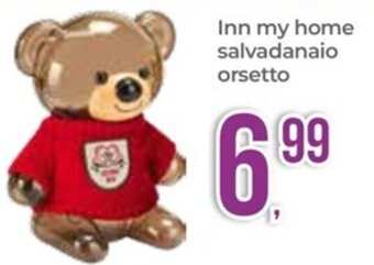 Inn my home salvadanaio orsetto