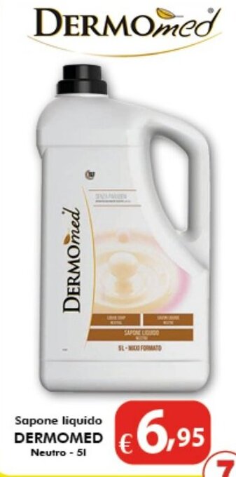 Sapone liquido DERMOMED Neutro - 5 l