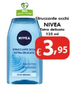 Struccante occhi NIVEA Extra delicato 125 ml