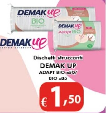 Bernava Dischetti struccanti DEMAK UP ADAPT BIO x50/ BIO x85 offerta