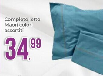 Portobello Completo letto Maori colori assortiti offerta