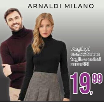 ARNALDI MILANO Maglioni uomo/donna taglie e colori assortiti