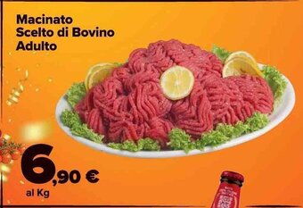 Carrefour Market Macinato Scelto di Bovino Adulto offerta