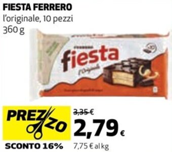 Coop FIESTA FERRERO l'originale, 10 pezzi 360 g offerta