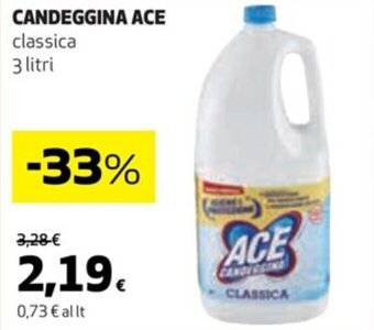 Coop CANDEGGINA ACE classica 3 litri offerta