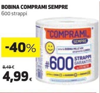 Coop BOBINA COMPRAMI SEMPRE 600 strappi offerta