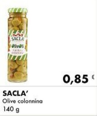 Iper Tosano SACLA' Olive colonnina 140 g offerta