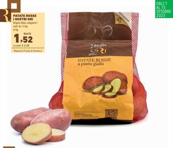 Conad PATATE ROSSE I NOSTRI ORI 1,5 kg offerta