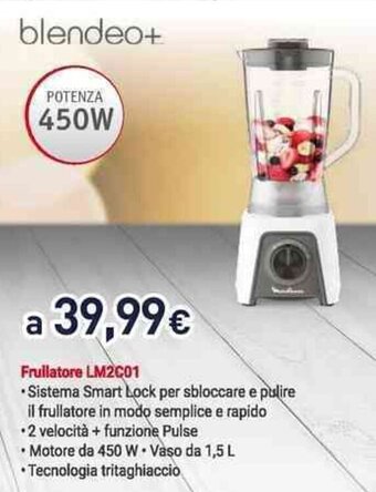 Unieuro Frullatore LM2C01 450 W offerta