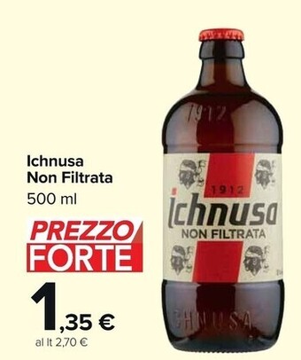 Carrefour Market Ichnusa non filtrata offerta