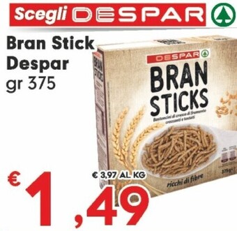 Despar Despar bran stick offerta