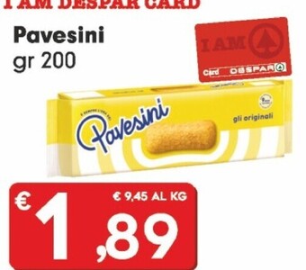 Despar Pavesi pavesini offerta