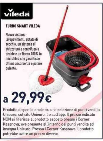 Unieuro vileda TURBO SMART VILEDA offerta