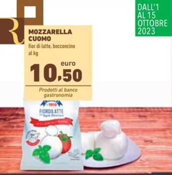 Conad MOZZARELLA CUOMO fior di latte, bocconcino offerta