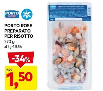 DPiù PORTO ROSE PREPARATO PER RISOTTO 270 g offerta