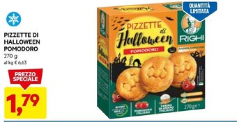 DPiù PIZZETTE DI HALLOWEEN POMODORO 270 G offerta