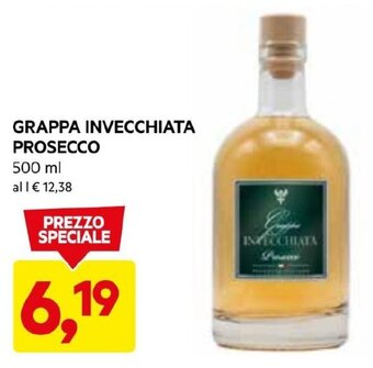DPiù GRAPPA INVECCHIATA PROSECCO 500 ml offerta