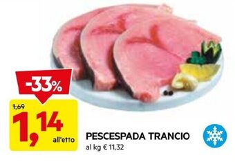 DPiù PESCESPADA TRANCIO offerta