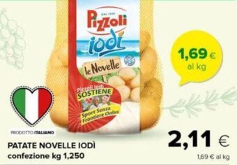 Oasi PATATE NOVELLE IODÌ confezione kg 1,250 offerta