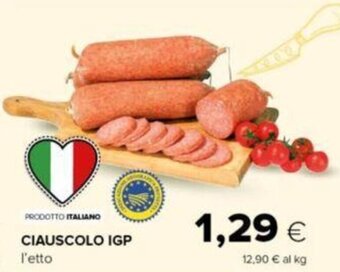 Oasi CIAUSCOLO IGP offerta