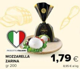 Oasi MOZZARELLA ZARINA gr 200 offerta