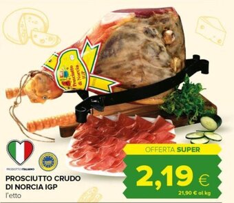 Oasi PROSCIUTTO CRUDO DI NORCIA IGP offerta