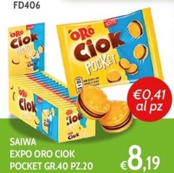 SAIWA EXPO ORO CIOK POCKET GR.40 PZ.20