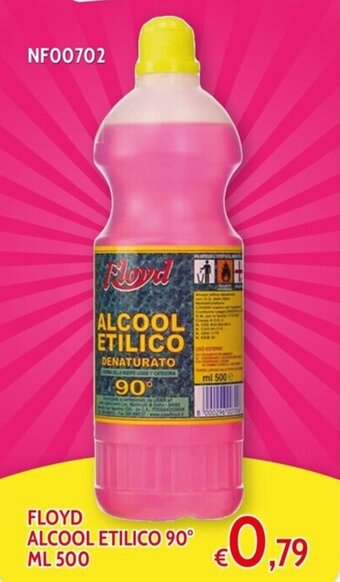 FLOYD ALCOOL ETILICO 90° ML 500