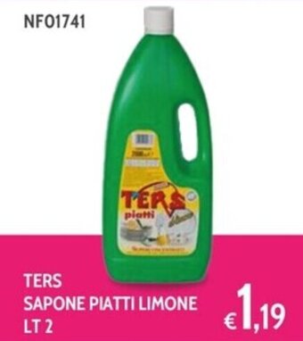TERS SAPONE PIATTI LIMONE LT 2