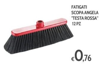 FATIGATI SCOPA ANGELA "TESTA ROSSA" 12 PZ