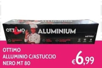 OTTIMO ALLUMINIO C/ASTUCCIO NERO MT 80